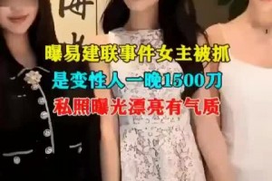 曝易建聯(lián)事件“女主”已被抓，網(wǎng)友重新理順事件始末